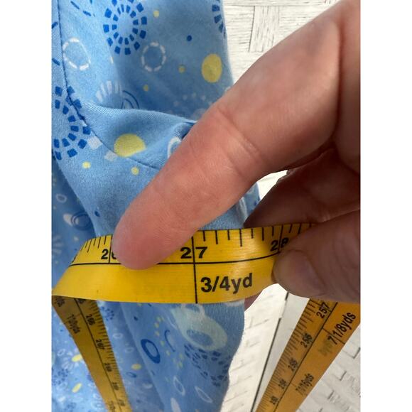 Adonna women’s sleep shirt￼ button up stars & moons flannel cozycore plus size - Picture 5 of 7